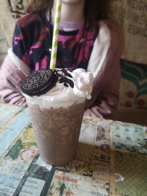 Oreo Monster Shake at Beats and Roots Cafe in Redruth