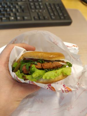 Burger at Cigköftem - Keupstrasse in Cologne