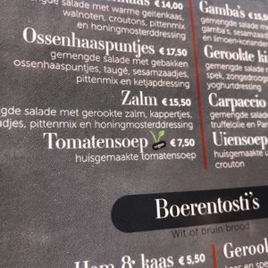 Vegan optie  at Insolar Eten en Drinken in Huizen