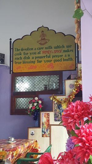 Captions at Honey and Spice in Pushkar