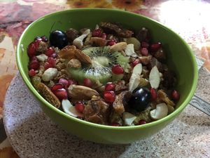 Deluxe Vegan Muesli at Honey and Spice in Pushkar