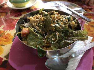 Green Bowl at Honey and Spice in Pushkar