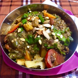 Bowl of Joy at Honey and Spice in Pushkar