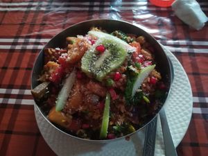 Bowl of bliss. WOW at Honey and Spice in Pushkar