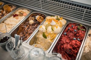 Homemade Ice Cream at Sladobar in Opatija