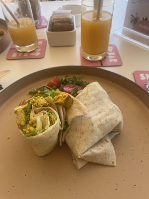 Tofu Wrap  at Sladobar in Opatija