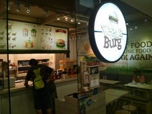 Tasty burgers coming up at VeganBurg - Golden Shoe in Central Singapore