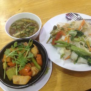 Awesome delicious food at Quan Am Lien Tho in Vung Tau