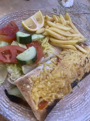 Vegan burritos   at Bonanza  in Zakynthos
