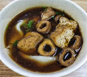 kuey chap, good, got light herbal taste at New Foochow Vegetarian Food in Kuching