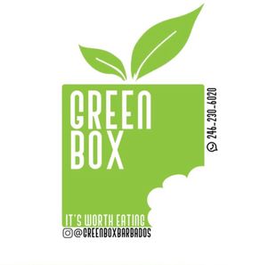 Our official logo  at Green Box in Bridgetown