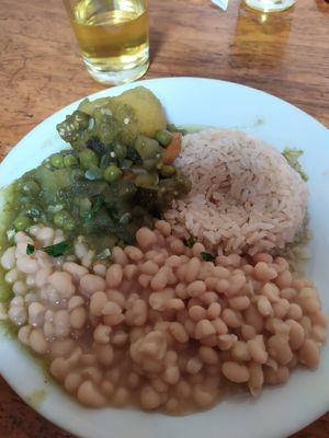 Delicious lunch at El Encuentro - Tigre in Cusco