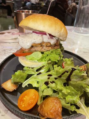 Truffle burger   at Vegan Amore 蔬慕 in Taipei