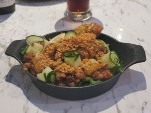 Satay chikin at Vegan Amore 蔬慕 in Taipei