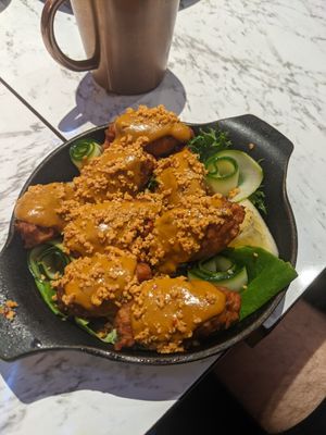 Chicken Satay at Vegan Amore 蔬慕 in Taipei