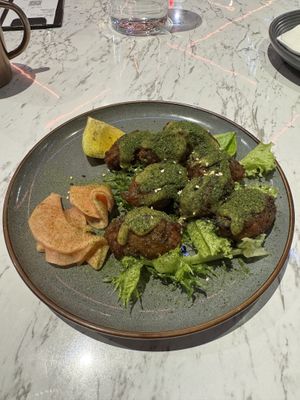 Fried “chicken"  at Vegan Amore 蔬慕 in Taipei