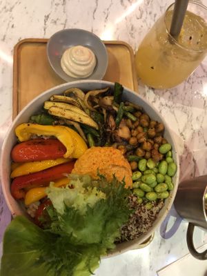 Buddha bowl  at Vegan Amore 蔬慕 in Taipei