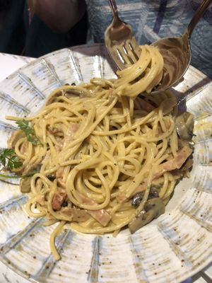 Carbonara   at Vegan Amore 蔬慕 in Taipei