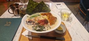 Truffle ramen at Vegan Amore 蔬慕 in Taipei