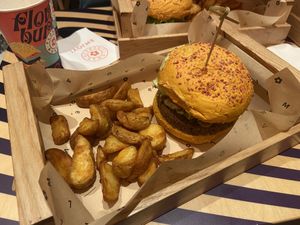 Hercules burger  at Flower Burger - Santa Giulia in Milan