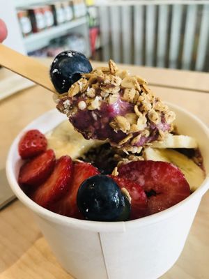 Açai bowl   at Saf in Istanbul