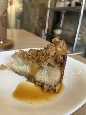 Torta de maçã verde   at Caneca Café in Sao Paulo