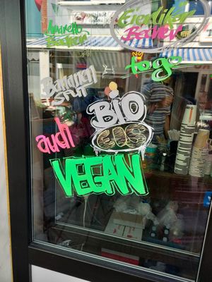 Vegan at Gelateria Curniciello in Heligoland