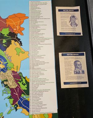 Co-op list in bay area at Mandela Food Cooperative in Oakland