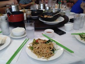 family style at Nature Vegetarian Restaurant in Oakland