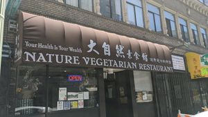 Front at Nature Vegetarian Restaurant in Oakland