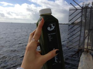 My favorite green formula! at JugoFresh in Miami