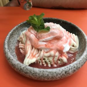 Ramen ice   at Beyond Ramen in Berlin