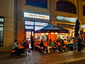 Outside of Beyond Ramen at Beyond Ramen in Berlin