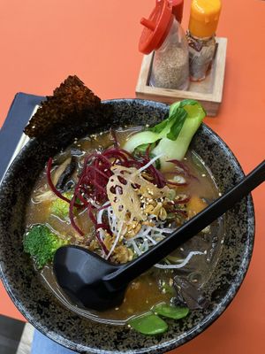 kimchi ramen  at Beyond Ramen in Berlin