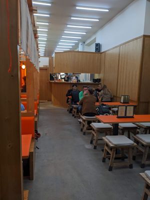 Inside of Beyond Ramen. at Beyond Ramen in Berlin