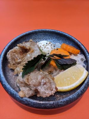 Not sure what this is to be honest. at Beyond Ramen in Berlin