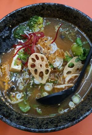 ramen "Kimchi Love" #Veganuary at Beyond Ramen in Berlin