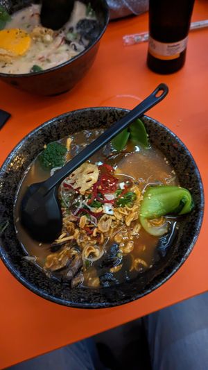 Kimchi ramen (3/5⭐) at Beyond Ramen in Berlin