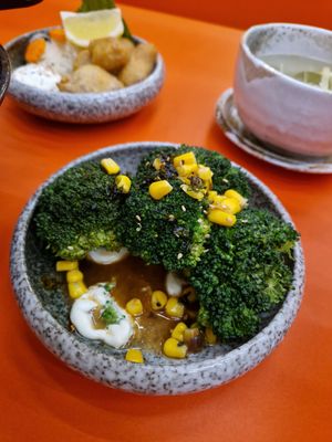 Broccoli - on point crunchy! at Beyond Ramen in Berlin