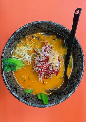 Curry ramen at Beyond Ramen in Berlin