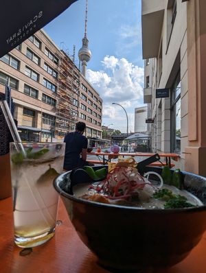 View at Beyond Ramen in Berlin