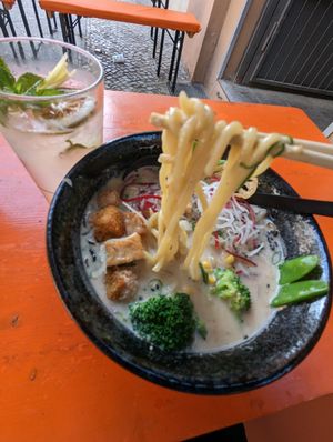 Noodles at Beyond Ramen in Berlin