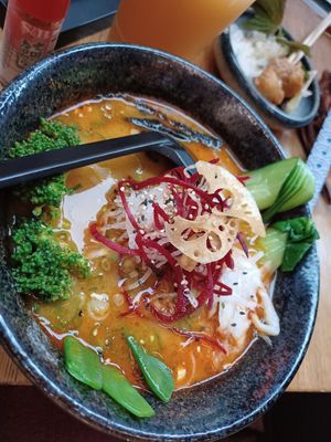 Curry ramen at Beyond Ramen in Berlin