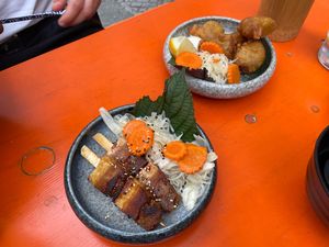 appetizers   at Beyond Ramen in Berlin