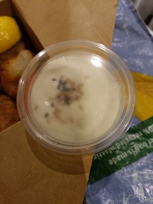 Mayonnaise for Karrage at Beyond Ramen in Berlin