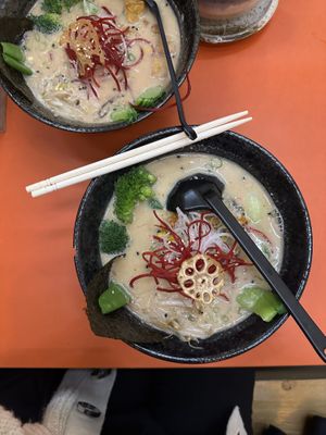 Tan tan ramen & Miso ramen   at Beyond Ramen in Berlin