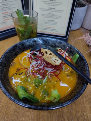 Curry ramen at Beyond Ramen in Berlin
