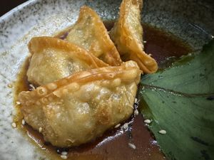 gyroza #Veganuary at Beyond Ramen in Berlin