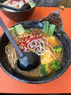 Kimchi ramen  at Beyond Ramen in Berlin