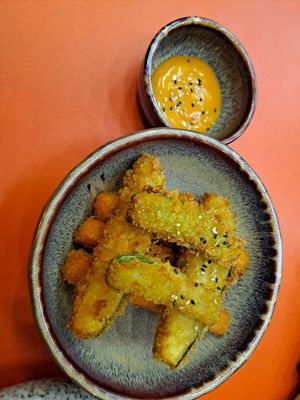 Vegetable Tempura at Beyond Ramen in Berlin